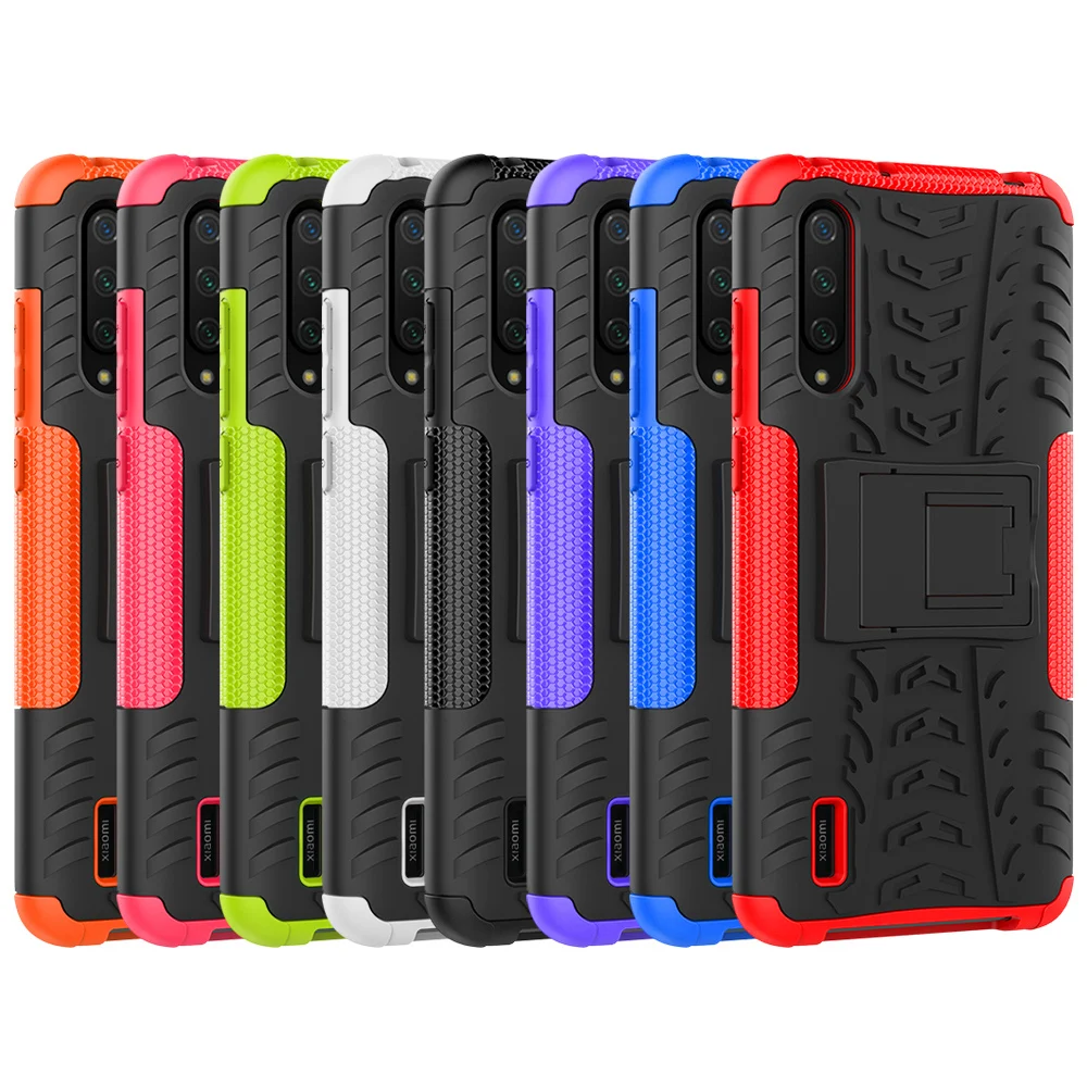 Для Xiaomi A3 9 Lite CC9 CC9E чехол Гибридный противоударный армированный ТПУ+ PC чехол-подставка для телефона для Xiaomi Redmi Note 8 Pro 8 8A чехол для телефона