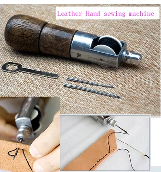 

Hight quality Leather Hand sewing machine,DIY hand-stitching device,Cowhide tool,craft leather tools