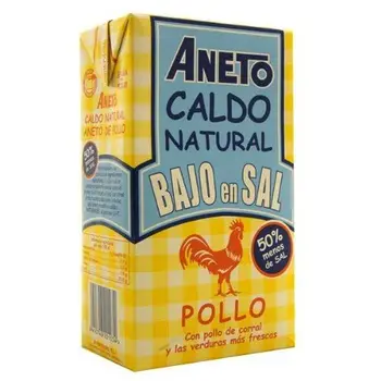 

CALDO NATURAL DE POLLO BAJO EN SAL ANETO