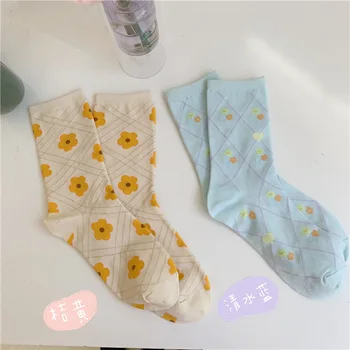 

SP&CITY Summer Colorful Floral Women Short Socks Cotton Thin Cute Socks Korea Soft Funny Print Sock Hipster Harajuku Sporty