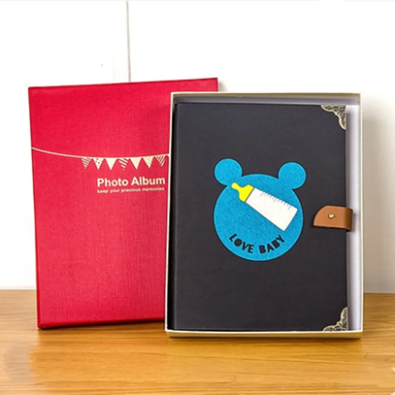 Креативный фотоальбом Diy ручной работы паста Пара романтическая домашняя запись этот альбом мемуар подарок Polaroid Альбом - Цвет: L
