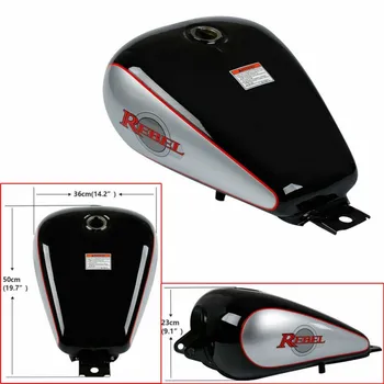 

Motorcycle 3.4 gallons Fuel Gas Tank For Honda CMX250 CMX 250 Rebel 1985-2016