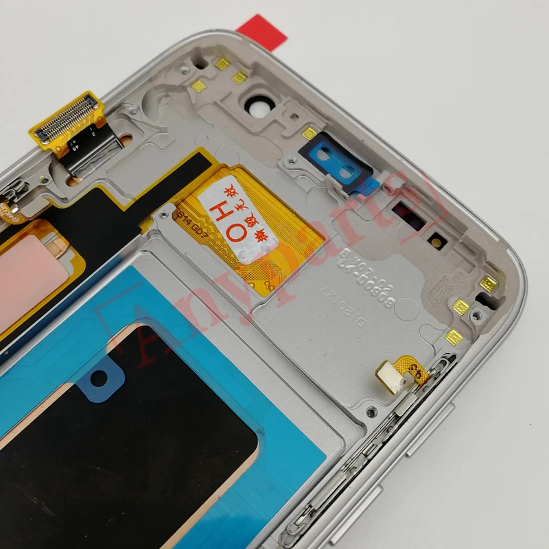 S7 edge ЖК-дисплей экран Замена для samsung Galaxy G935 G935F ЖК-экран Pantalla без ожога тени