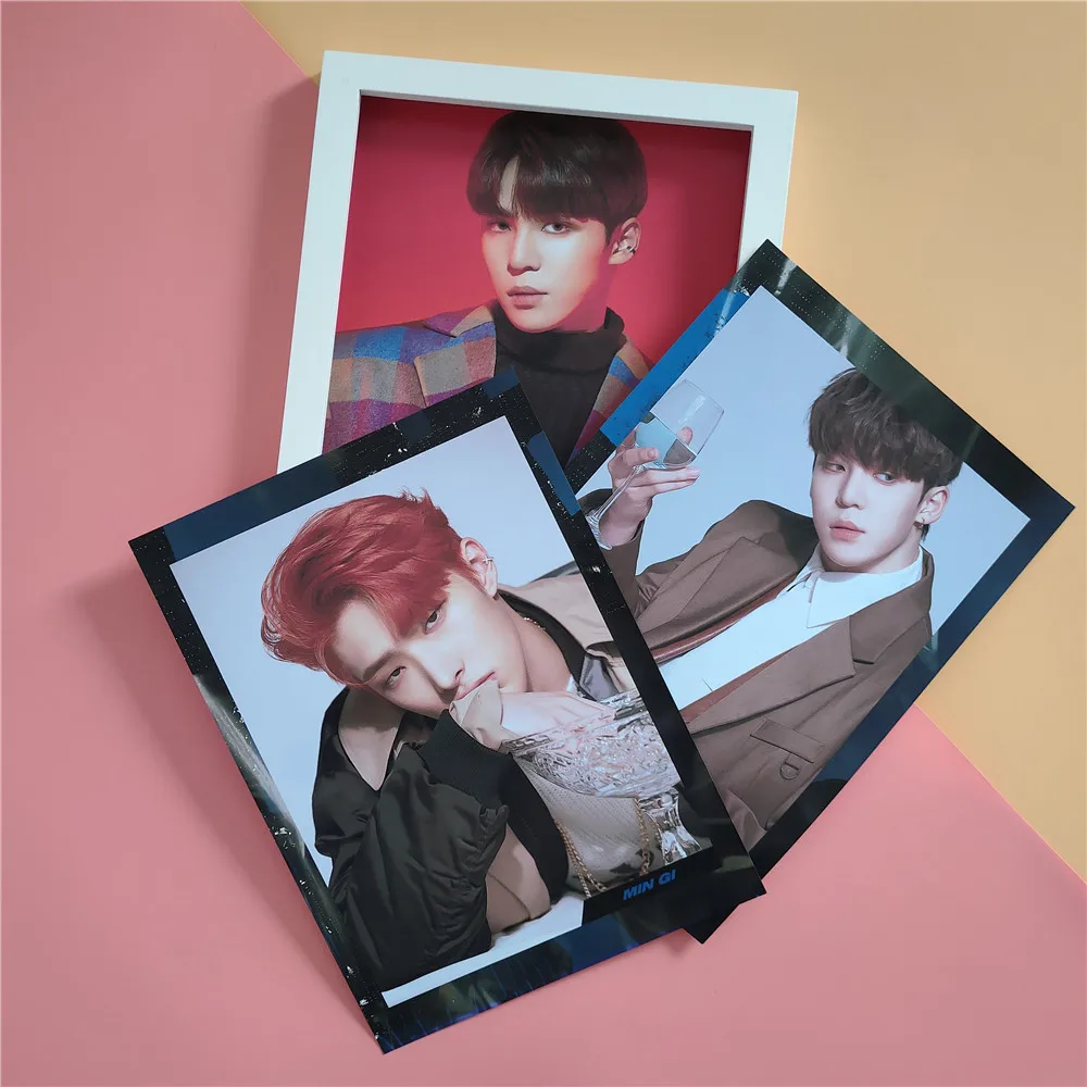 KPOP ATEEZ YEO SANG SAN MIN YUN HO сон Хо Хун Жун возвращение новый альбом ответ постер наклейка