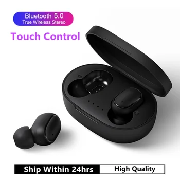 

A6S Wireless Earphone For Airdots Earbuds Bluetooth 5.0 TWS Headsets Noise Cancelling Mic For iPhone Huawei Samsung Xiaomi Redmi