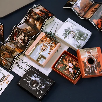 

Vintage Deco Photograph Stickers Bullet Journal Scrapbooking Stationery Japanese Diary Sticker Bullet Journal Office Supplies