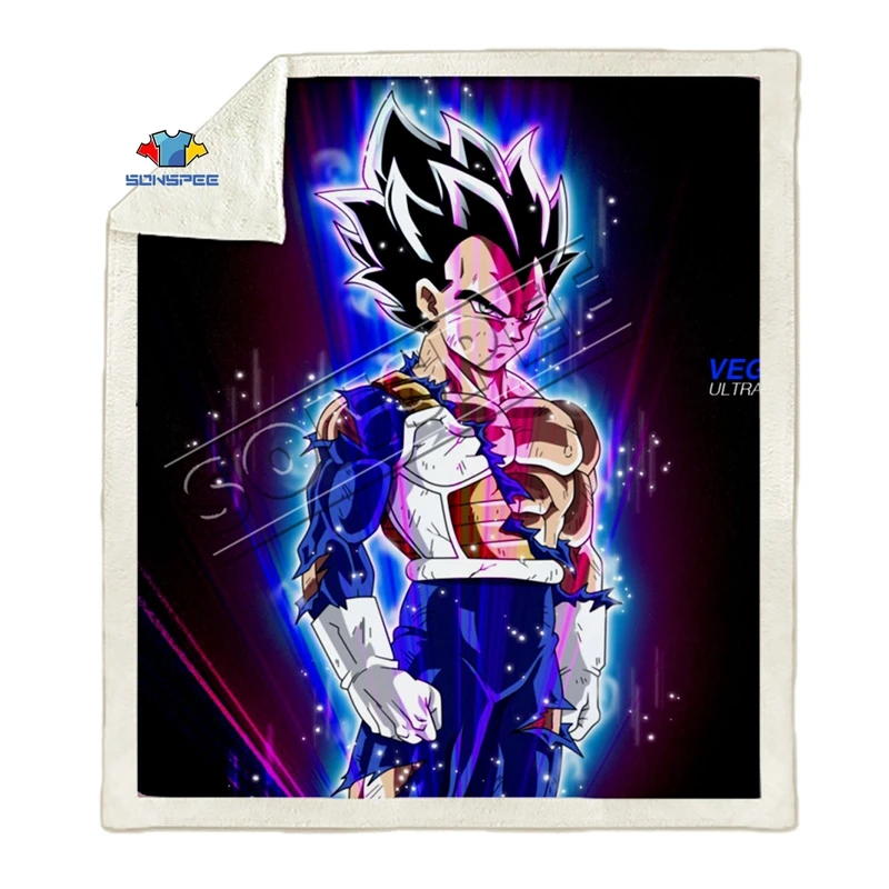 3 Dragon ball Гоку диван в стиле аниме путешествия молодежное постельное белье Узорчатое набивное одеяло покрывало для мальчика девочки путешествия одеяло квилт для софы - Цвет: 3