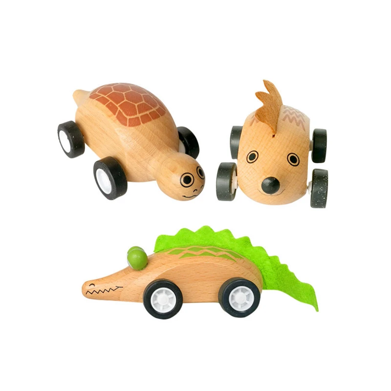 3D деревянная Высокая Имитация животных модель игрушки дети младенец DIY сборка умный инструмент, чтобы дать детям лучший подарок