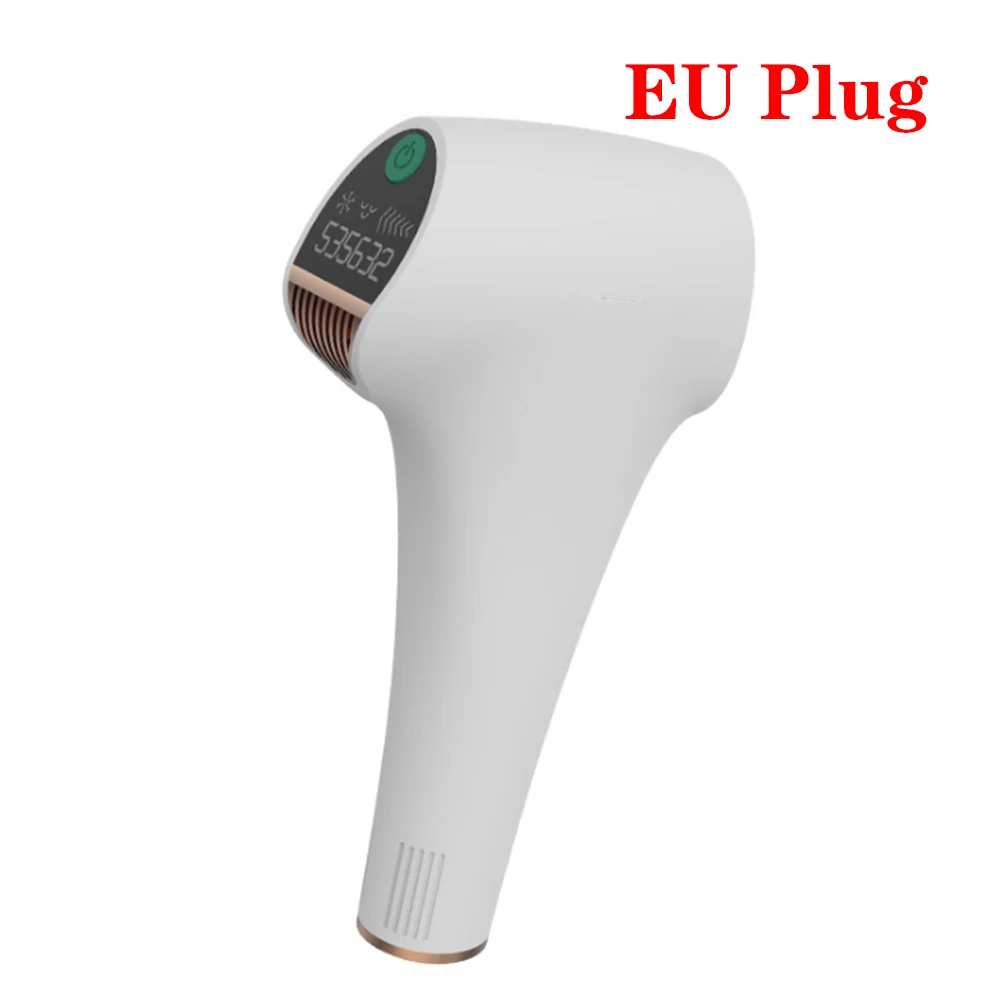 EU Plug IPL лазерное устройство для удаления волос с ЖК-дисплеем постоянное удаление волос светодиодный IPL лазерный эпилятор Подмышечная машина для удаления волос - Цвет: EU Plug