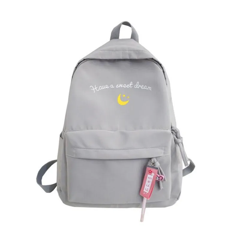 

Bags For Women 2019 New Fashion Nylon Backpack Korean Campus Student Bag Simple Small Fresh Backpack Travel Organizer Bag