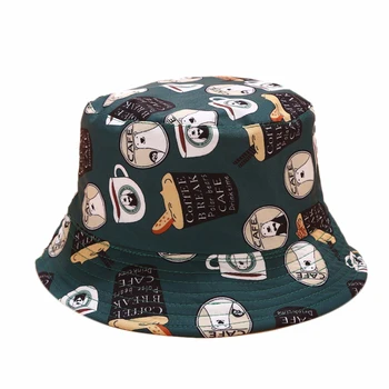

Cartoon Hat Visor Sunscreen Fisherman Hat Bucket Cap Unisex Outdoor Leisure Versatile Cap