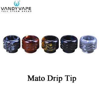 

Original Vandy Vape MATO Resin Drip Tip Mouthpiece for Electronic Cigarette Vandyvpae Atomizers MATO RDTA tank