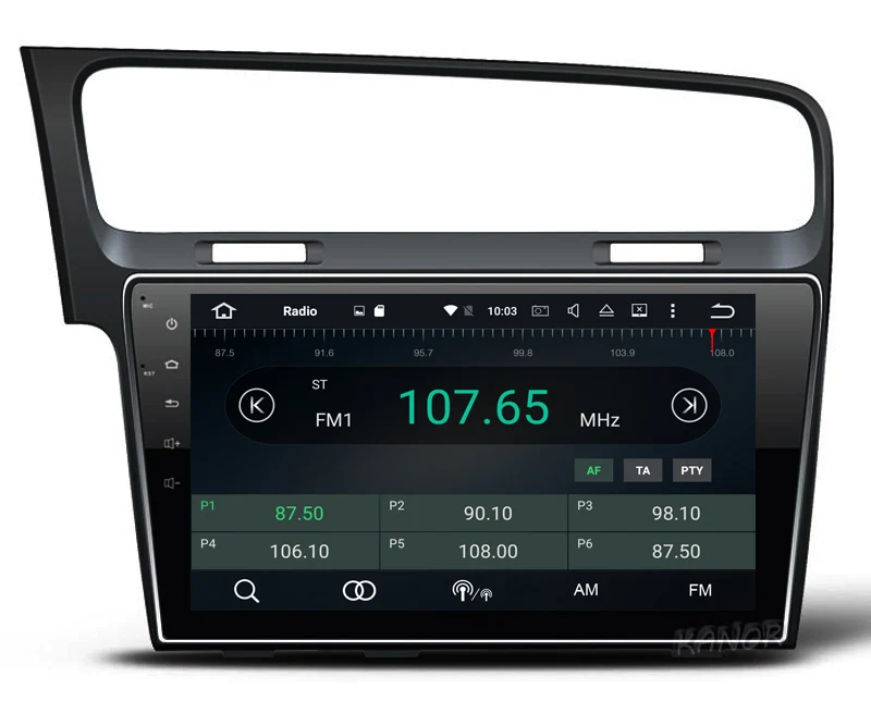 10," Восьмиядерный ips экран Android 9,0 Автомобильный gps Радио навигатор для VW Golf 7- с 4G/Wifi, DVR OBD 1080P
