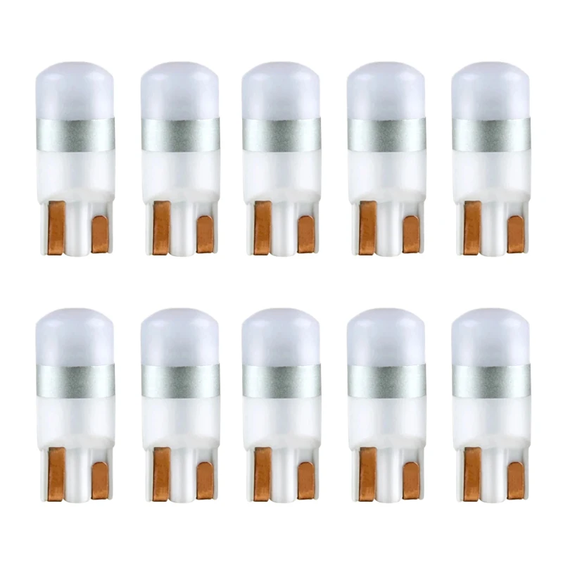 

50pcs W5W Led T10 6000K White Car Light Wedge Bulb 3030 SMD W5W LED Parking Lamp Clearance Auto Interior Lighting Car Light
