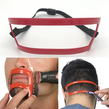 

Men Beard Shaping Styling Template Beard Neck Hair Styling Trim Shaper Tool Set MPwell