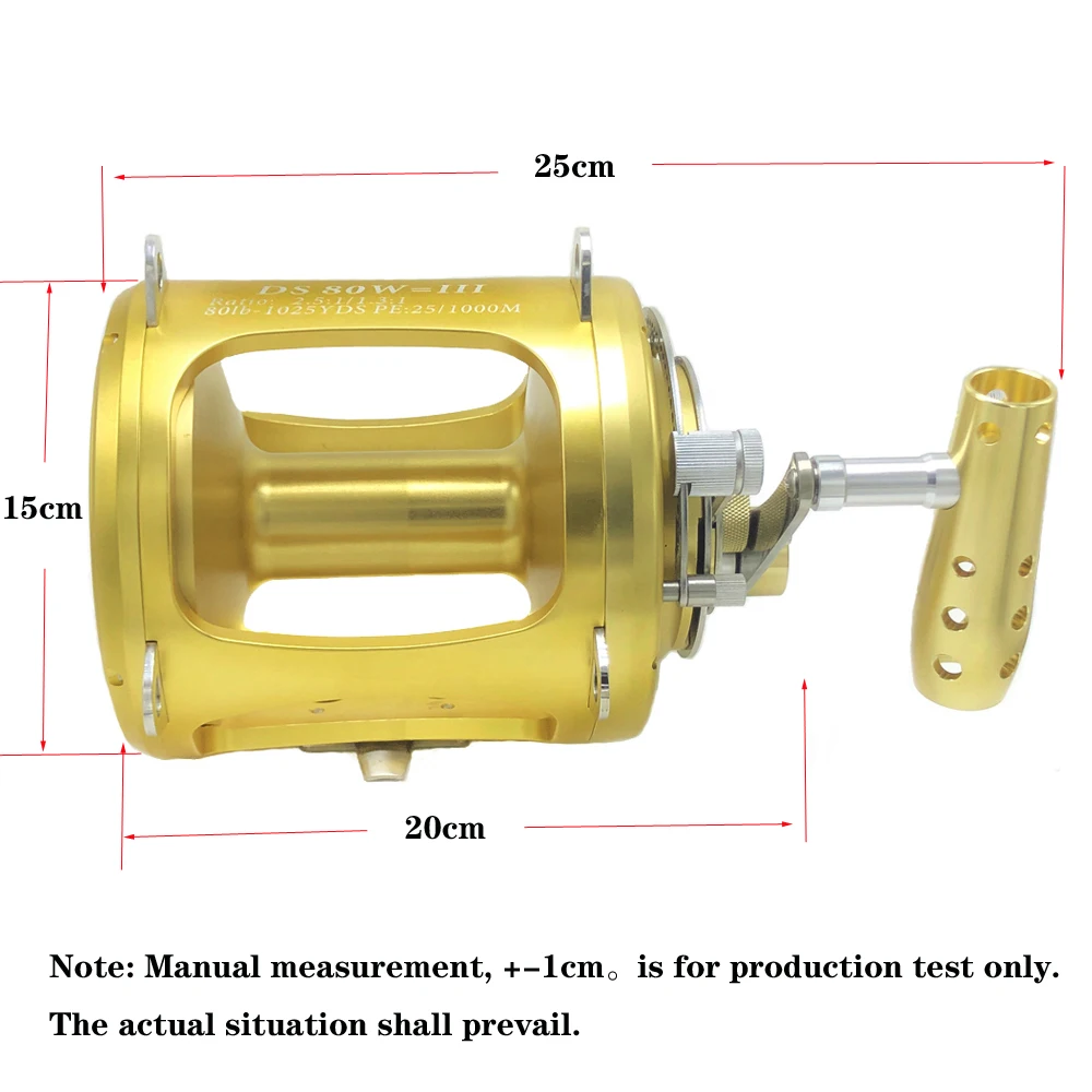Barco do Mar Carretel de Pesca Carretel de Linha de Peixes de Água Profundo Tambor Lento Trolling 2021 Novo Metal Completo 80 W-lll Grande Jogo Jigging Salgada Bobina Jig 1 Barco do mar profundo tambor lento jig