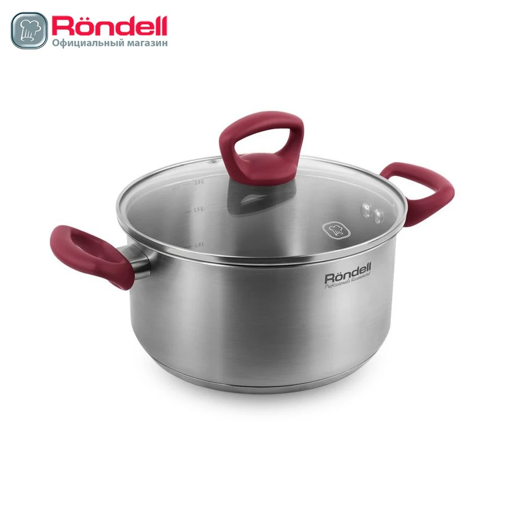 Cooking Pot Heidi Rondell Rds 1114 Cookware Pots For Kitchen Cooking Pot Stainless Steel Pan Pots With Thick Bottom Buy Cheap In An Online Store With Delivery Price Comparison Specifications Photos And