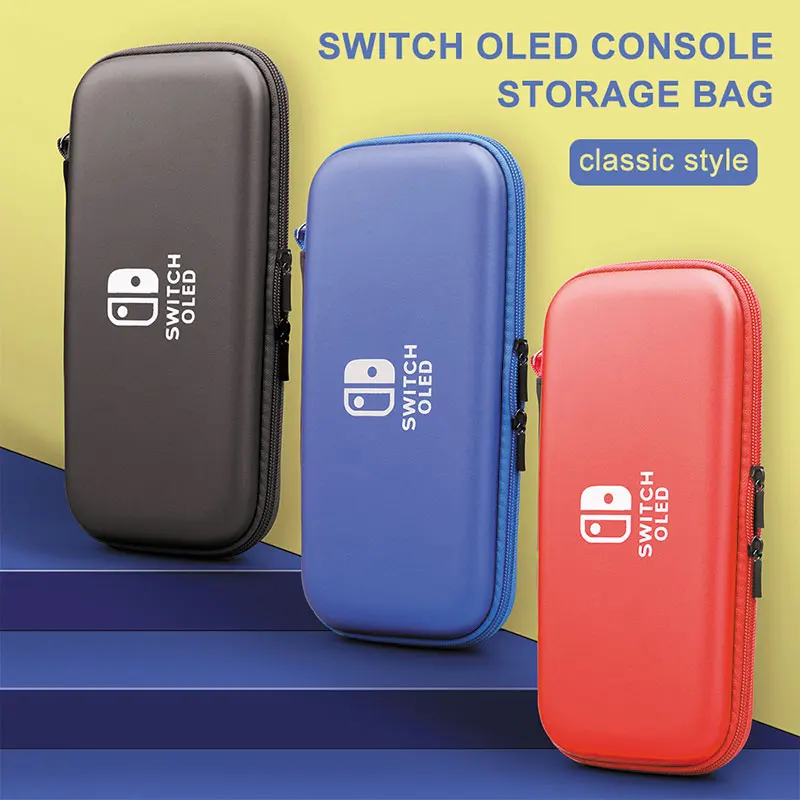 saco de armazenamento de transporte viagem para nintendo switch oled bolsa portátil caso protetor ns joycon game console caixa capa acessórios