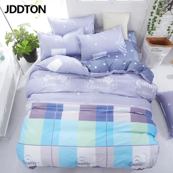 

JDDTON 2020 Fashion Bedding Sets Summer Mocha Bed Linen Duvet Cover Pastoral Set AB Side Bed Sheet Set Pillowcase Cover BE108