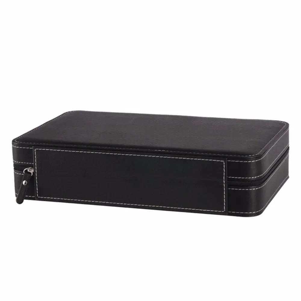 12/10/6 Girds PU leather Jewelry Watch Box Display Container Bracelet Wristwatch Caskets Case Gift Watches Display Storage Box
