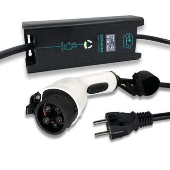 

J1772 standard Type 1 plug EV Charging cable with Schuko Plug