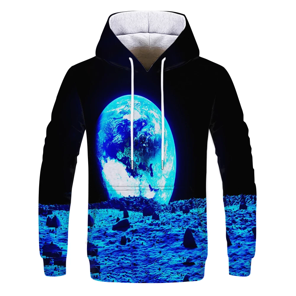 

3D Planet Printed Hoodie Art Unisex Sweatshirt Men Hoodie Casual Tracksuit Pullover DropShip Streetwear