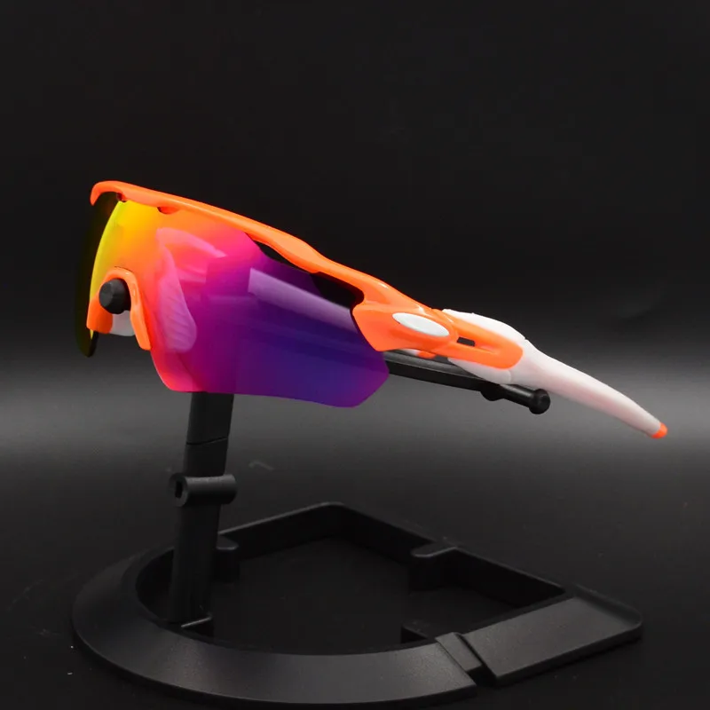 Брендовые дизайнерские велосипедные очки с 5 линзами, очки для езды на велосипеде, спортивные велосипедные солнцезащитные очки для мужчин и женщин, велосипедные очки - Цвет: 20