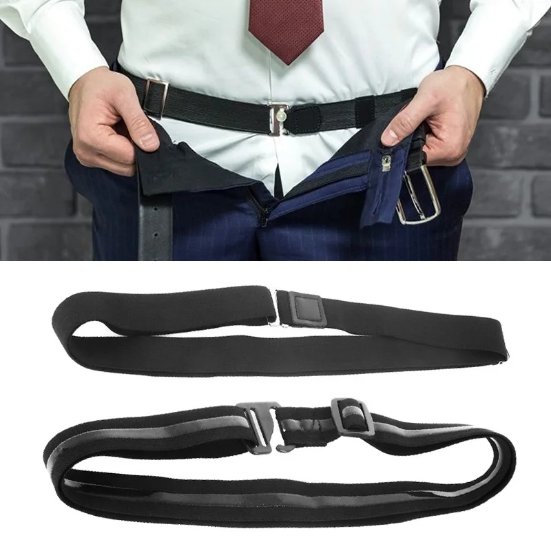 

Adjustable Belt For Easy Shirt Stay Non-slip Wrinkle-Proof Shirt Holder Straps Locking Belt Holder Near Shirt-Stay anti-skid