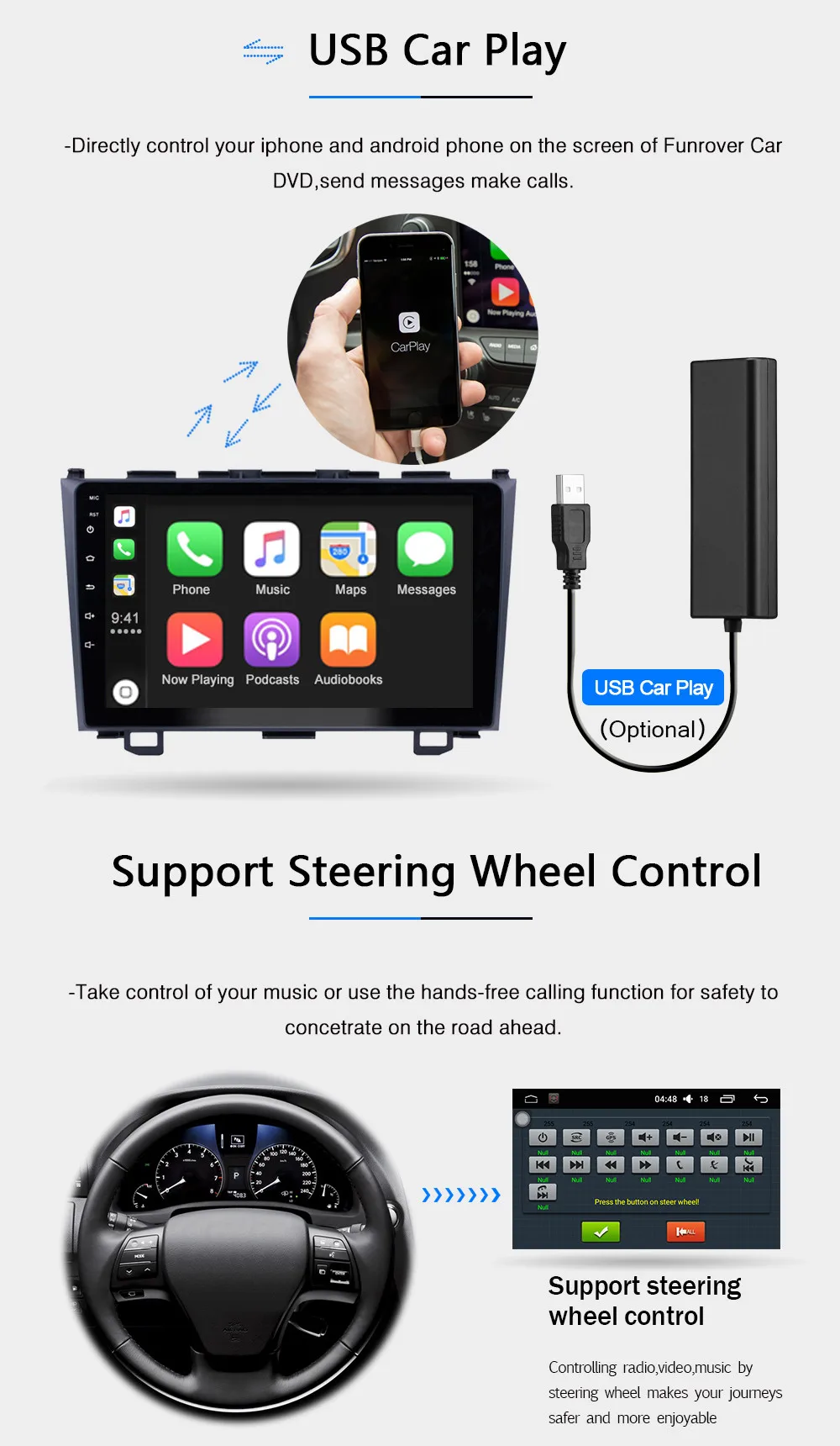 Cheap 9" Android 9.1 Car Auto Radio GPS Navigation for Honda CRV 2006-2011 Car Stereo Autoradio Multimedia Player Wifi Bluetooth 4