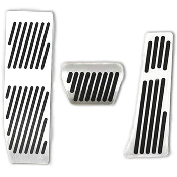 

3Pcs Brake Pedals for BMW X1 E30 E36 E87 E46 E90 E91 E92 E93 No Drill Gas Fuel Brake Aluminum