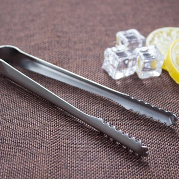 

7.5 Inch Ice Cube Small Sugar Clip Sugar Cubes Thickening Utensils Tongs De Utensilios Kitchen Tong Cocina Food Accessories V7L5