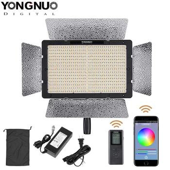 

Yongnuo YN1200 Pro LED photography Video Light 3200K to 5500K for Canon Nikon Pentax SLR Camera Camcorders Youtube Makeup Vlog