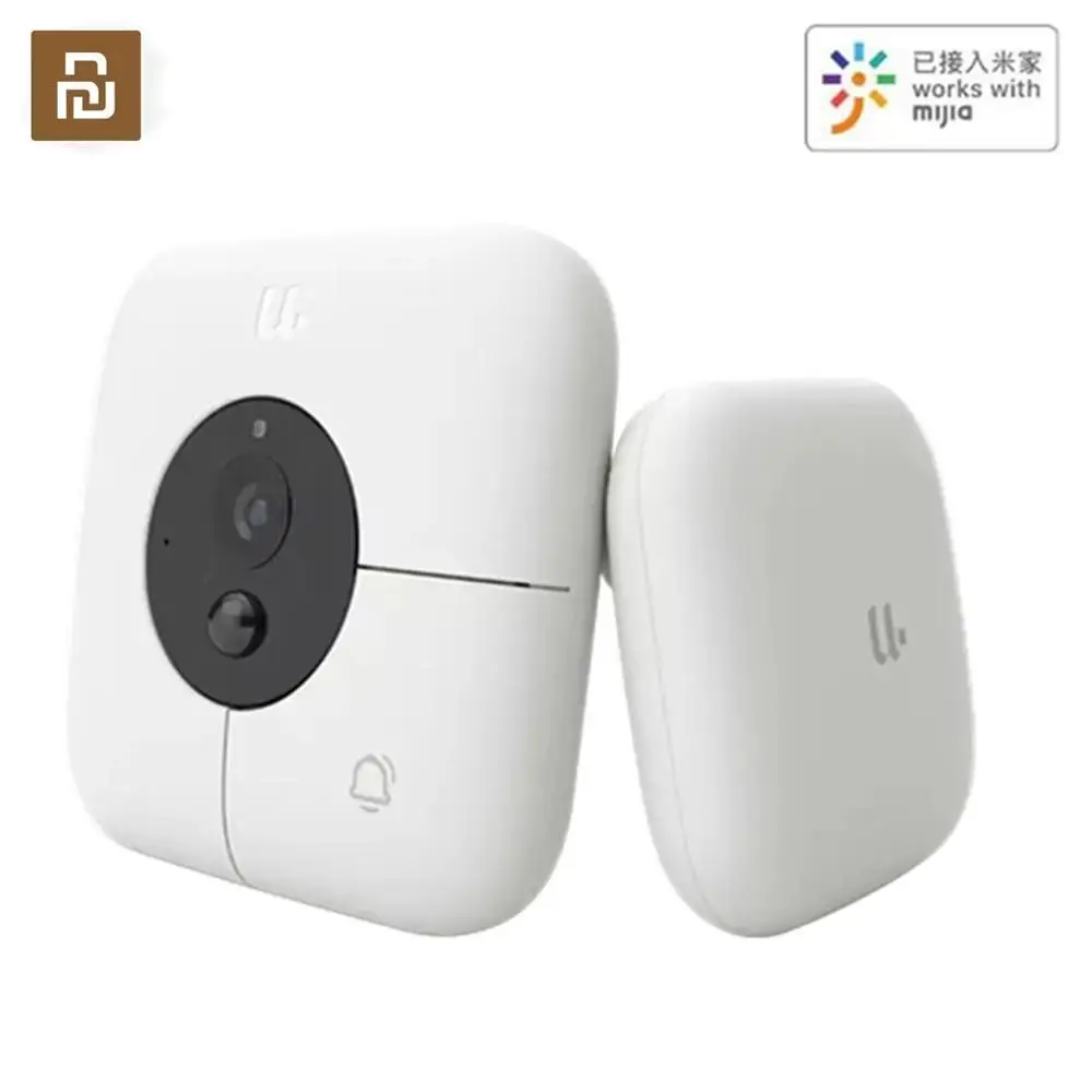 Новый Xiaomi Youdian умный дверной звонок AI распознавание лица HD 1080P ИК Ночное Видение