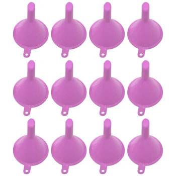 

100pcs/set Home Travel Auxiliary Tool Durable Powders Essential Oils Spices Science Laboratory Liquid Filling Mini Funnels PP