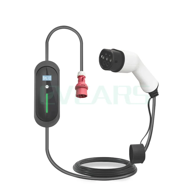 Station De Recharge Murale Pour Véhicule Électrique, Chargeur Ev De Type 2,  Evse, Interrupteur À Bouton, Courant 10a / 16a/24a, Iec 621962 - Chargeurs  Et Équippements De Service - AliExpress