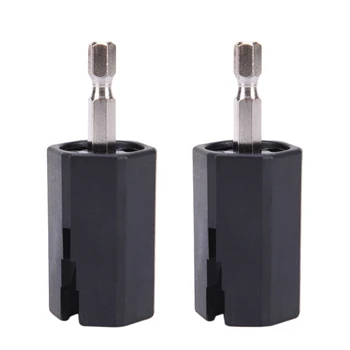 

Promotion! 2Pcs String Winder Tuning Peg Puller Replace Electric Drill for Guitar Bass Repair Tool Kit