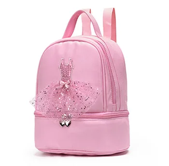 

New Children's Dance Bag To Load Bag Large-capacity Bag Women's Double Shoulder Dance Backpack