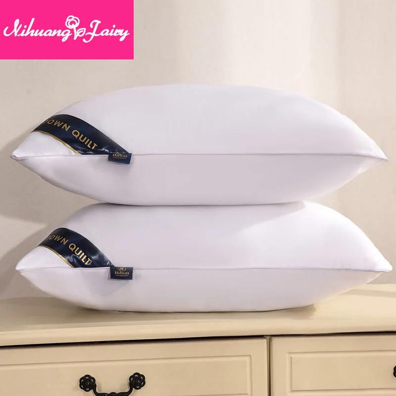 Cut Price Almohada central de hotel para adultos y estudiantes, almohadas de hotel de cinco estrellas para dormitorio, ropa de cama, alta calidad WGwgrNEzmak