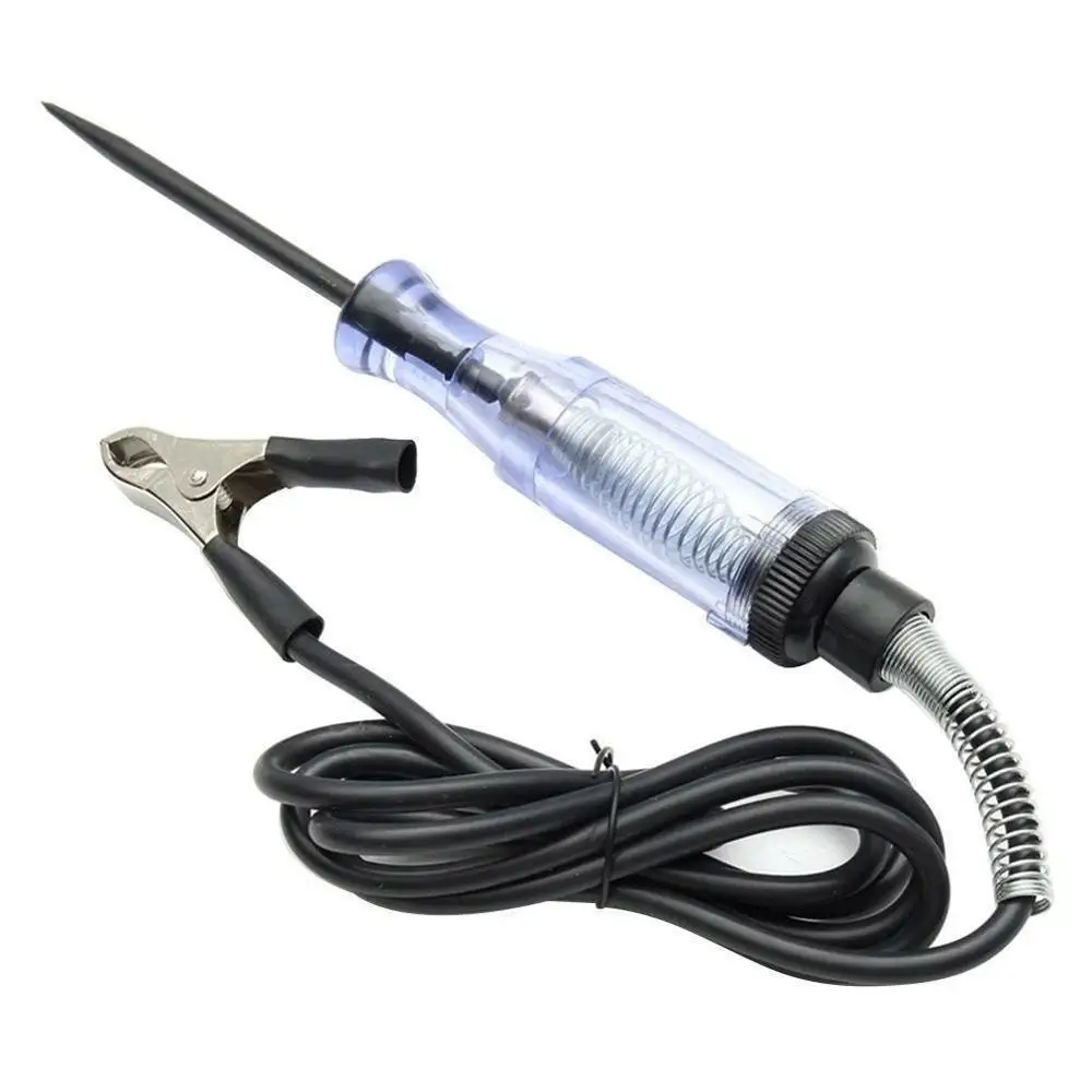 Auto Car Truck Motorcycle Ship Vehicle Circuit Voltage Tester DC 6 24V Test Pencil Probe Car