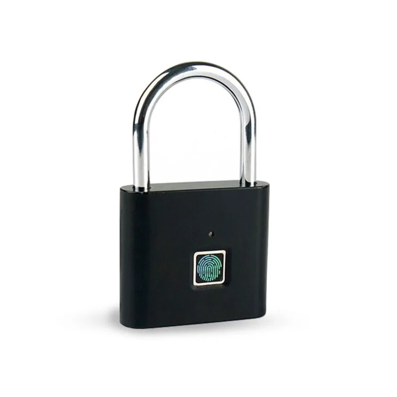 

Anti-theft Security Electric Fingerprint Door Lock Keyless USB Rechargeable Smart Padlock Zinc Alloy Portable for Luggage Bag