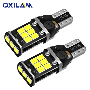 

2x T15 W16W LED No Error Car Backup Reverse Light Bulb for BMW E60 E90 Ford Fusion Focus 2 3 Audi A3 A4 B6 B8 VW Passat B7 Lamp