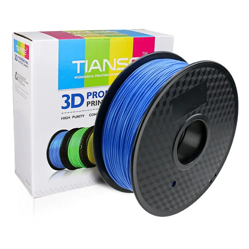Синий TIANSE 3D поставки PLA 1,75 мм 3d принтер Материал s линии печати 3D материалы для промышленного медицинского образования материал - Цвет: Синий