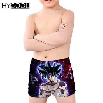 

HYCOOL Anime Dragon Ball Z Printed Swimming Trunks for Kids Children Boys Swim Shorts Toddler Swimwear Trunks Shorts