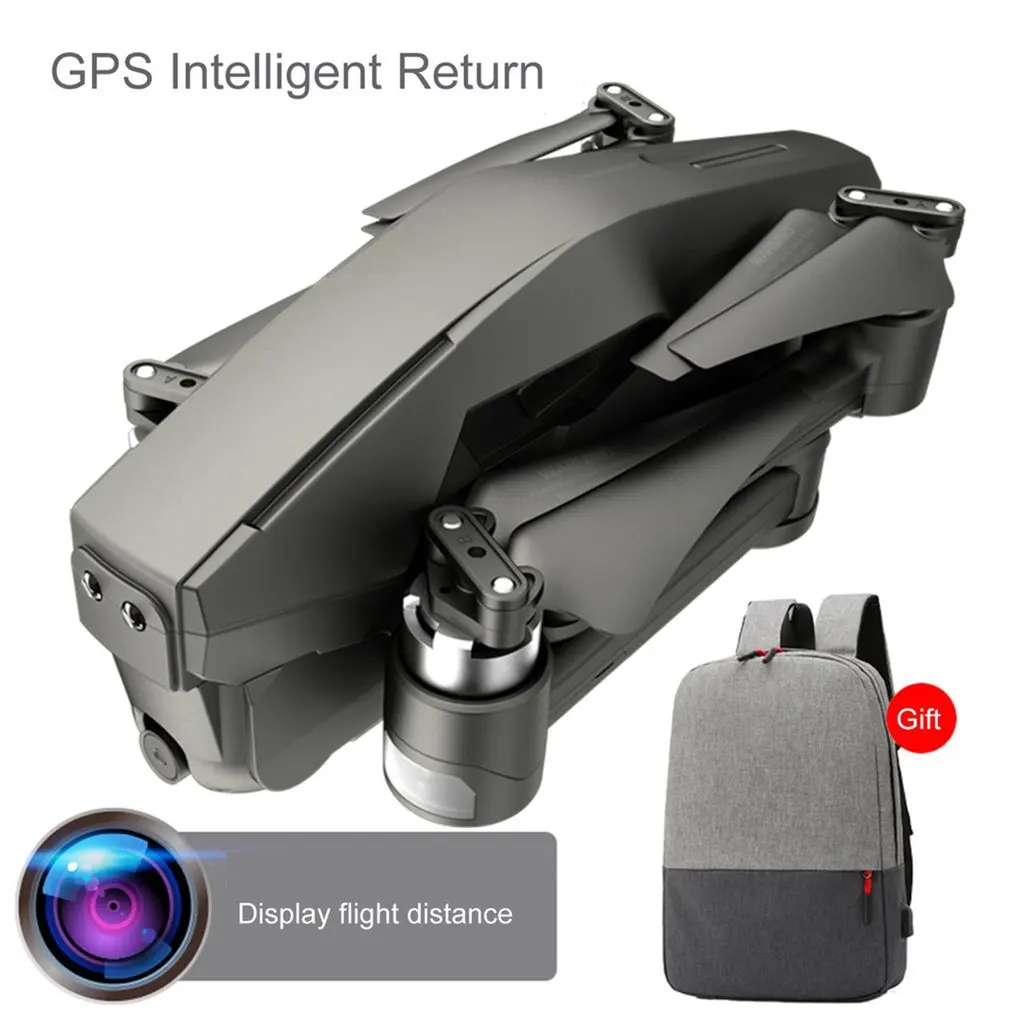 4DRC gps складной Радиоуправляемый Дрон RC четырехосевой бесщеточный самолет с широкоугольной камерой 1080P HD Профессиональный Радиоуправляемый вертолет