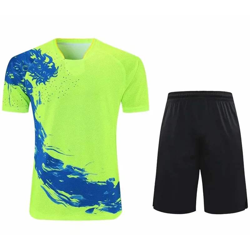 Sports Clothes Short Sleeve T Shirt Long Sleeve T Shirt China Dragon table tennis Jerseys for Men Women Children China ping pong t shirt Table tennis shirts sport tee jerseys