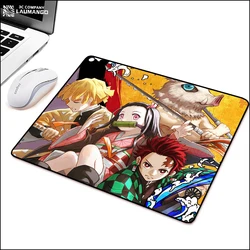 Demon slayer kimetsu não yaiba gamer mouse pad grande mousepad jogar tapete mesa de jogos computador tapete mouse 900 × 400 diy