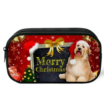 

2019 Christmas Style Make Up Bag Students Fashion Leisure Pencil Pouch Case Storage Makeup Bags Coin Purse Cosmetic Bag Sac #C10