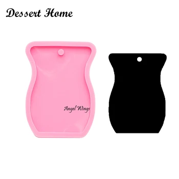 

DY0113 epoxy resin molds Vase mold for keychain pendant Jewelry Makeing jar silicone molds for resin diy