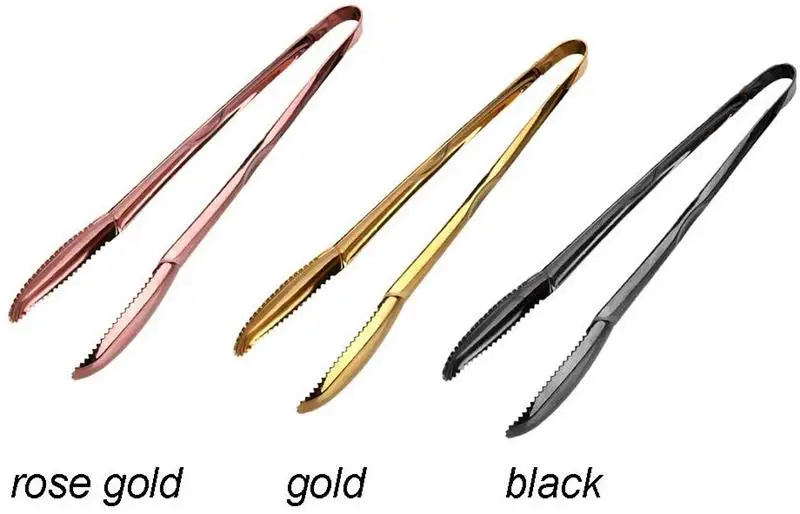 Rose Gold food tongs  (1)