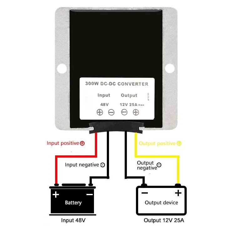 48 v a 12 v step down